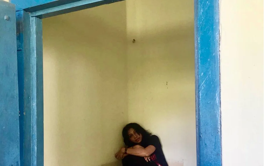 Saya berada di kamar cell no 1 situs penjara Tanah Merah