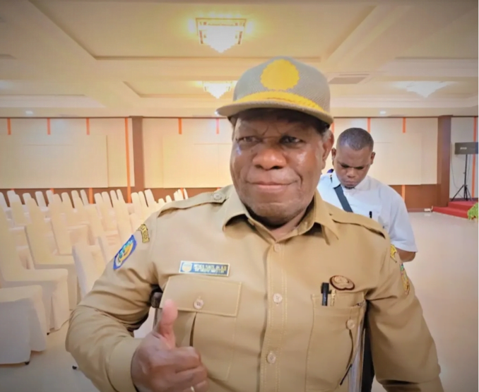 Petrus Yumte, Mantan PJ Sekda Kabupaten Mimika